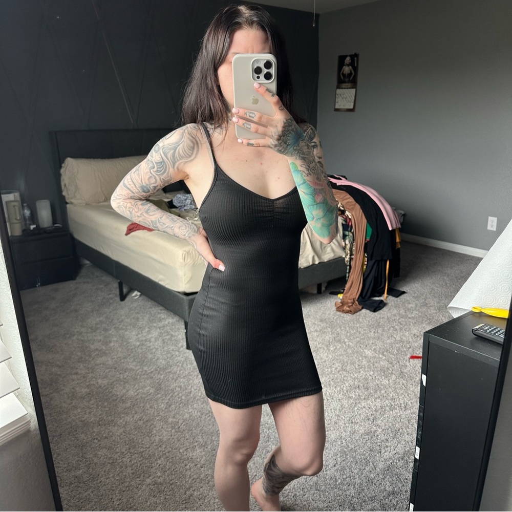 Black Mini Dress